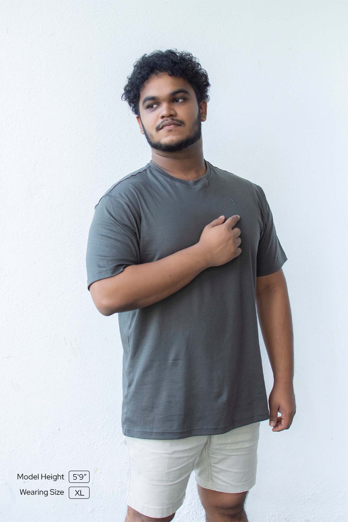 Charcoal Grey M F XL